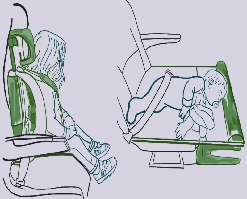 Sustainable Childrens Aircraft Seat