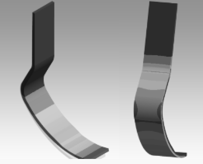 Prosthetic Running Leg